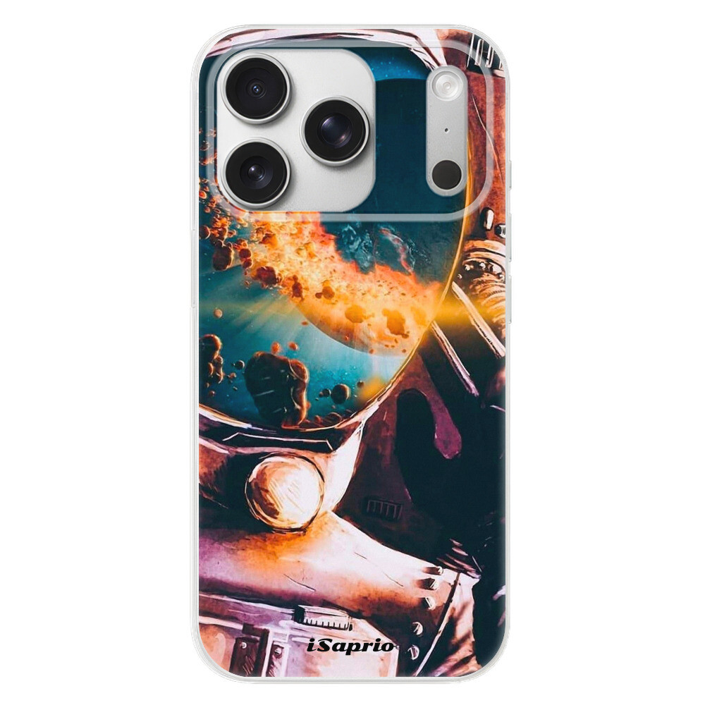 Odolné silikónové puzdro iSaprio - Astronaut 01 - iPhone 17 Pro