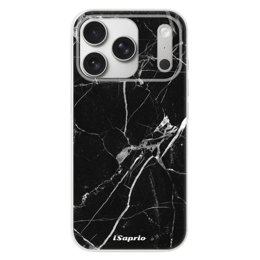 Odolné silikónové puzdro iSaprio - Black Marble 18 - iPhone 17 Pro