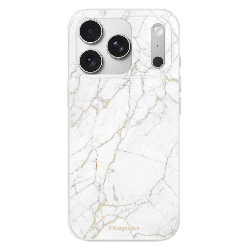 Odolné silikónové puzdro iSaprio - GoldMarble 13 - iPhone 17 Pro