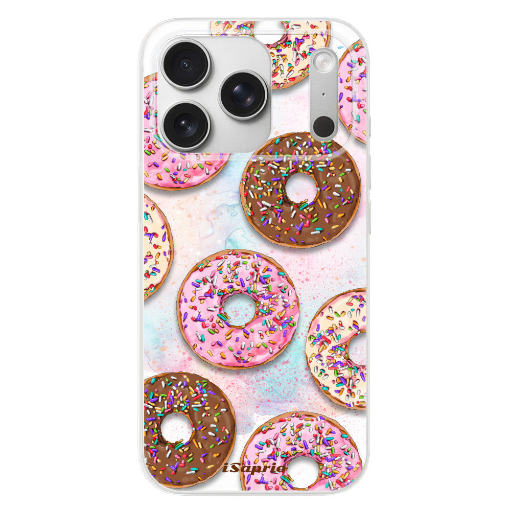 Odolné silikónové puzdro iSaprio - Donuts 11 - iPhone 17 Pro