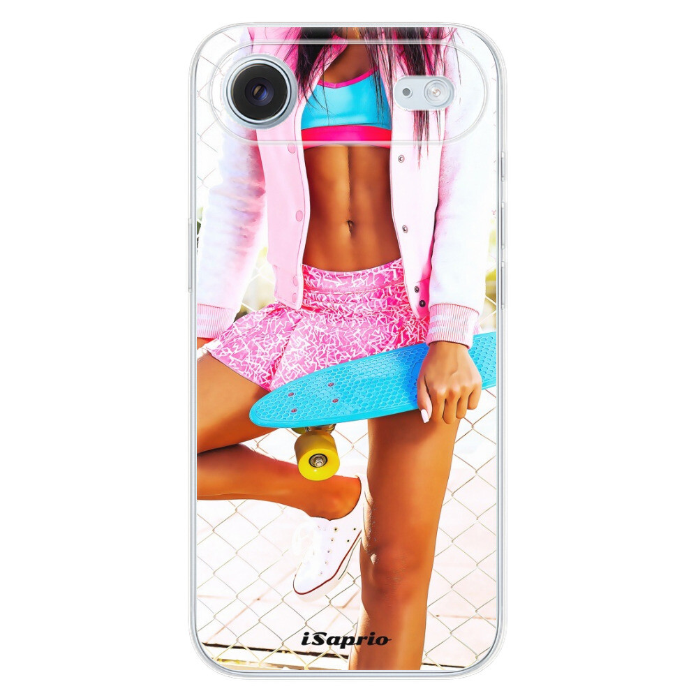 Odolné silikónové puzdro iSaprio - Skate girl 01 - iPhone 17 Air