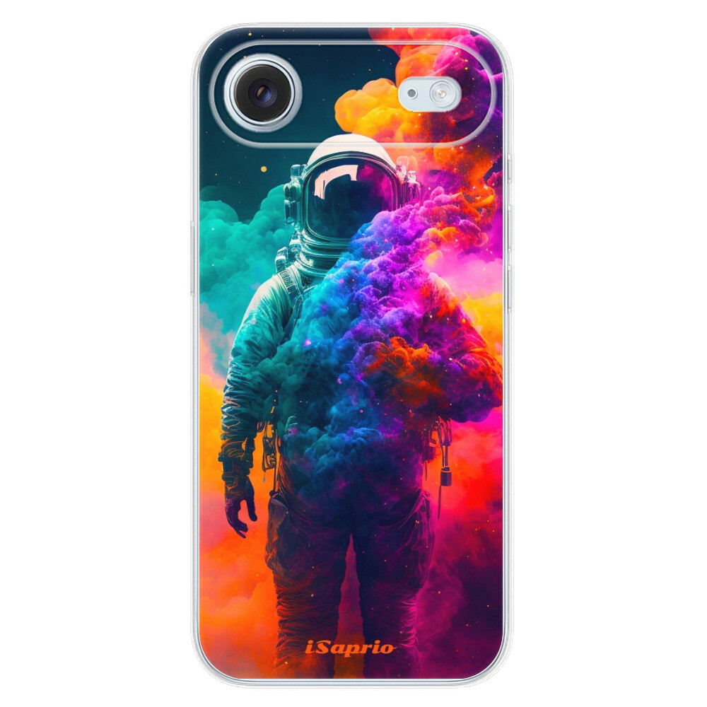 Odolné silikónové puzdro iSaprio - Astronaut in Colors - iPhone 17 Air