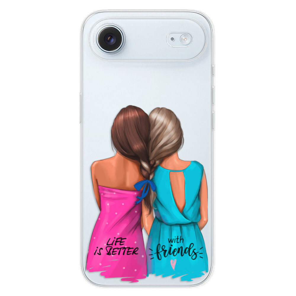 Odolné silikónové puzdro iSaprio - Best Friends - iPhone 17 Air