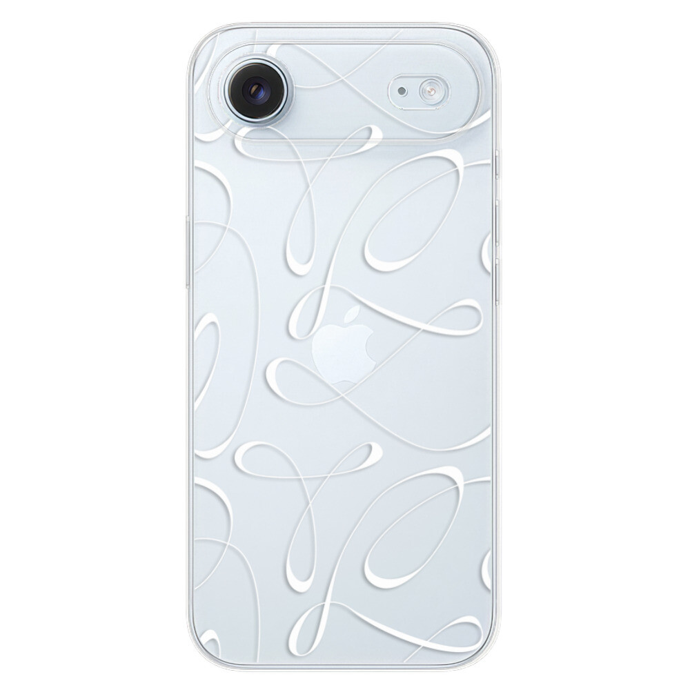 Odolné silikónové puzdro iSaprio - Fancy - white - iPhone 17 Air