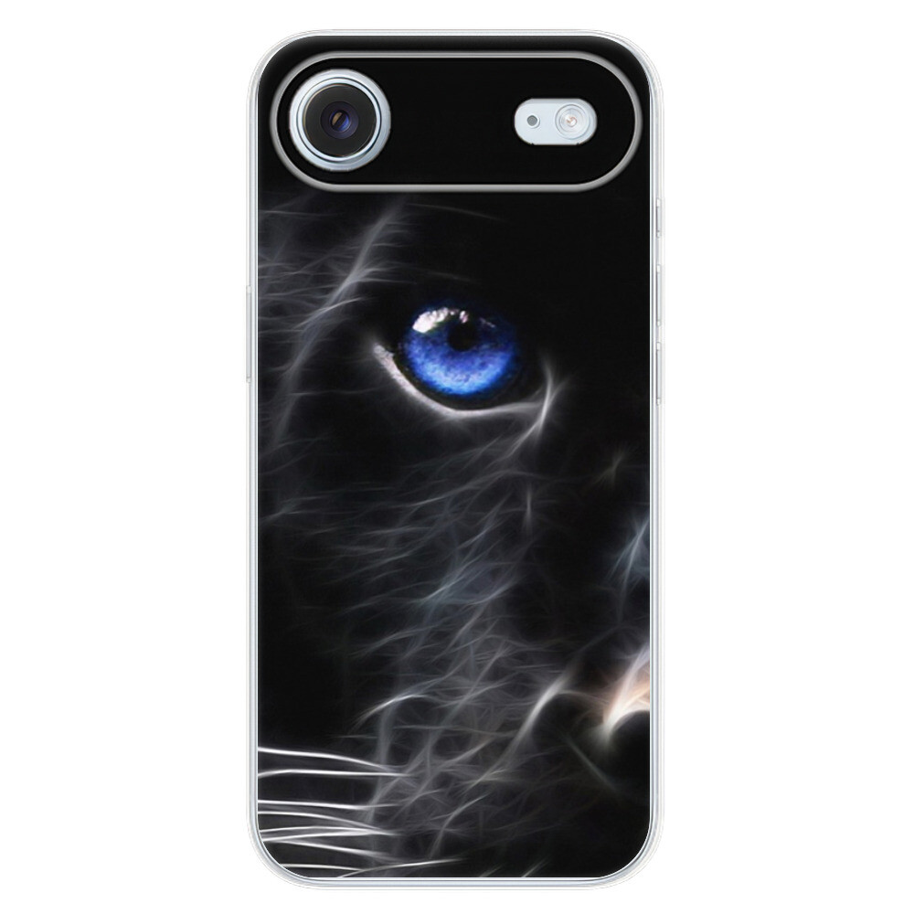 Odolné silikónové puzdro iSaprio - Black Puma - iPhone 17 Air