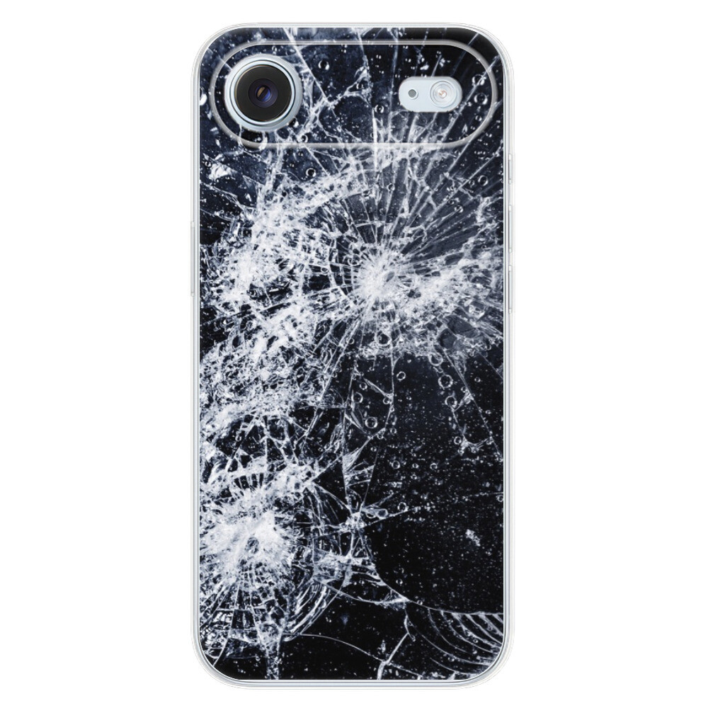 Odolné silikónové puzdro iSaprio - Cracked - iPhone 17 Air