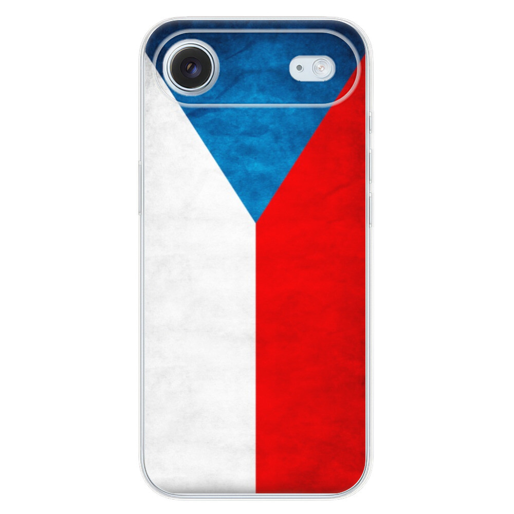 Odolné silikónové puzdro iSaprio - Czech Flag - iPhone 17 Air