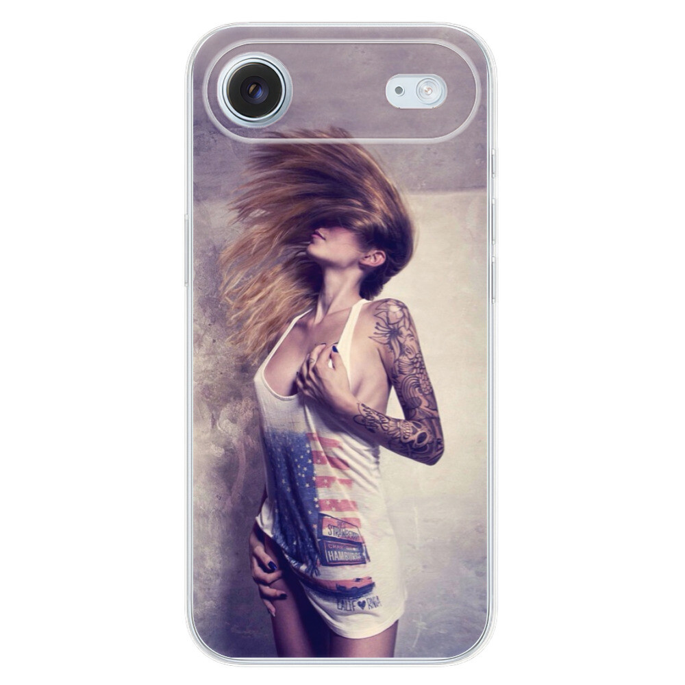 Odolné silikónové puzdro iSaprio - Girl 01 - iPhone 17 Air