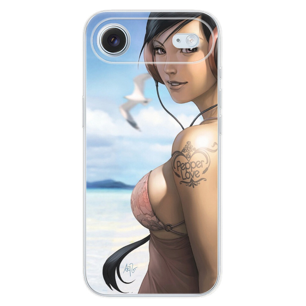 Odolné silikónové puzdro iSaprio - Girl 02 - iPhone 17 Air
