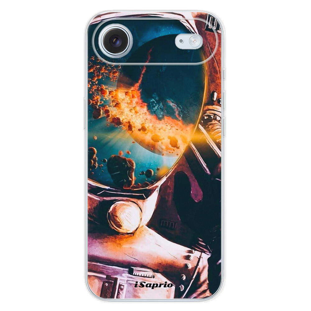 Odolné silikónové puzdro iSaprio - Astronaut 01 - iPhone 17 Air
