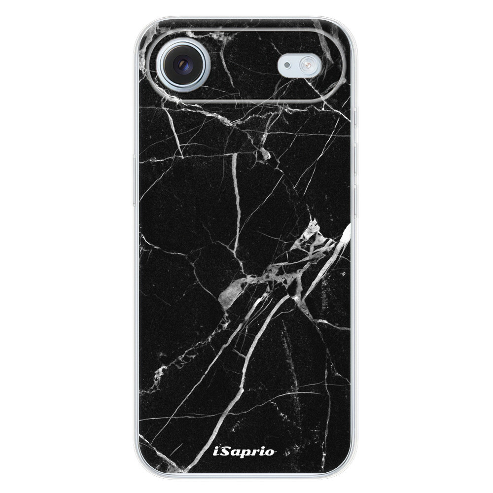 Odolné silikónové puzdro iSaprio - Black Marble 18 - iPhone 17 Air