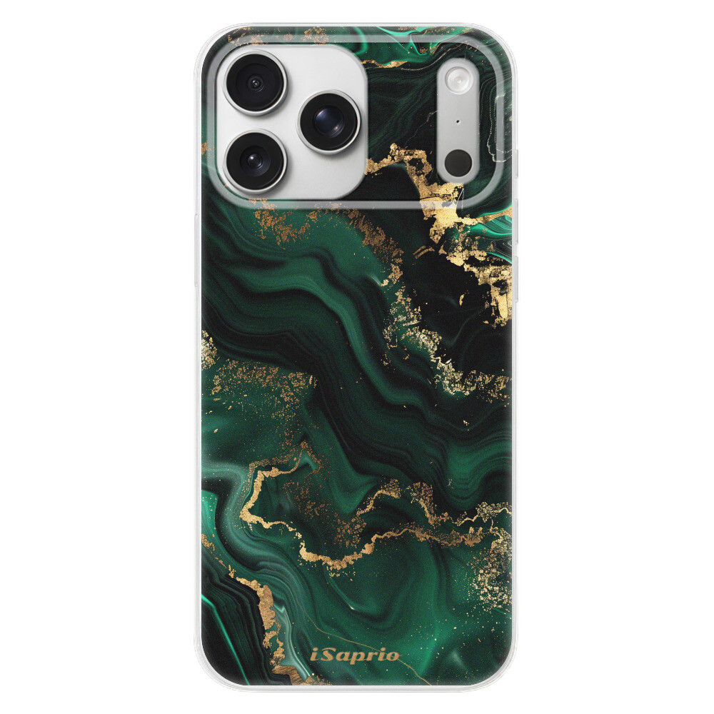 Odolné silikónové puzdro iSaprio - Emerald - iPhone 17 Pro Max