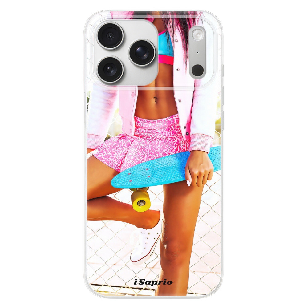 Odolné silikónové puzdro iSaprio - Skate girl 01 - iPhone 17 Pro Max