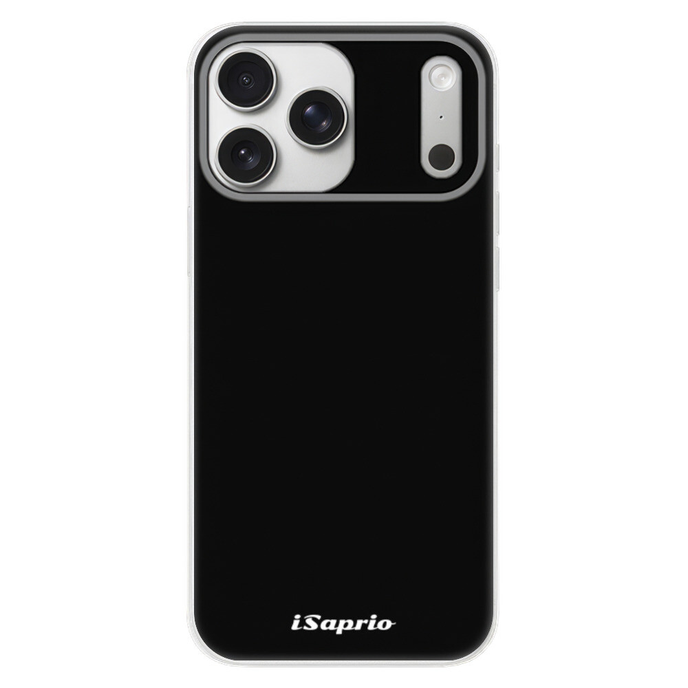 Odolné silikónové puzdro iSaprio - 4Pure - černý - iPhone 17 Pro Max