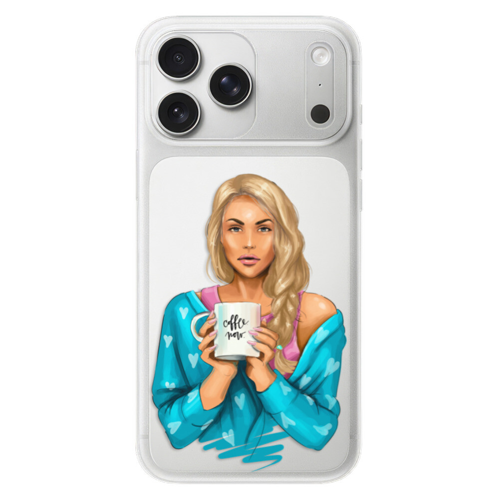 Odolné silikónové puzdro iSaprio - Coffe Now - Blond - iPhone 17 Pro Max