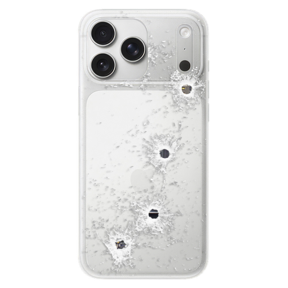 Odolné silikónové puzdro iSaprio - Gunshots - iPhone 17 Pro Max