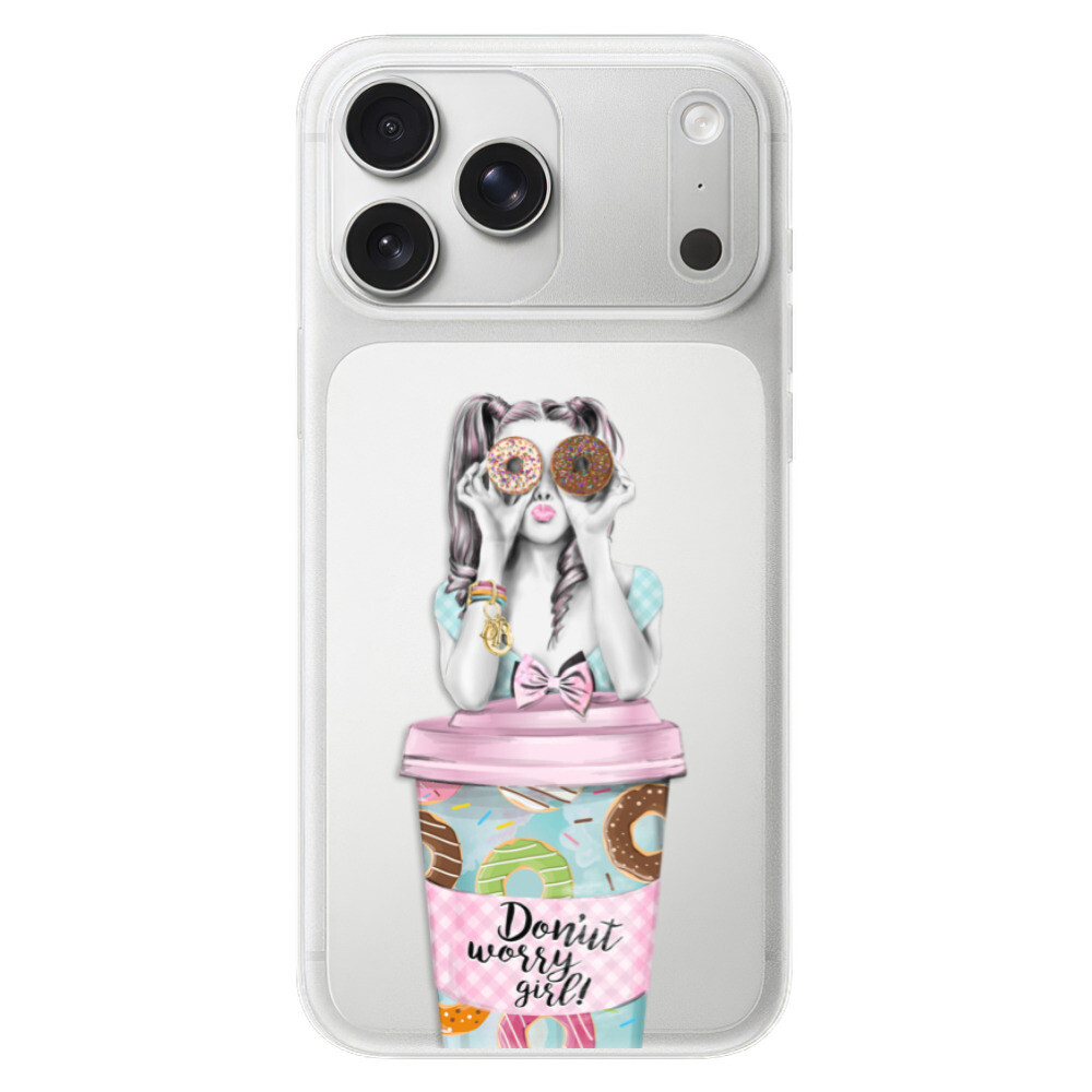 Odolné silikónové puzdro iSaprio - Donut Worry - iPhone 17 Pro Max