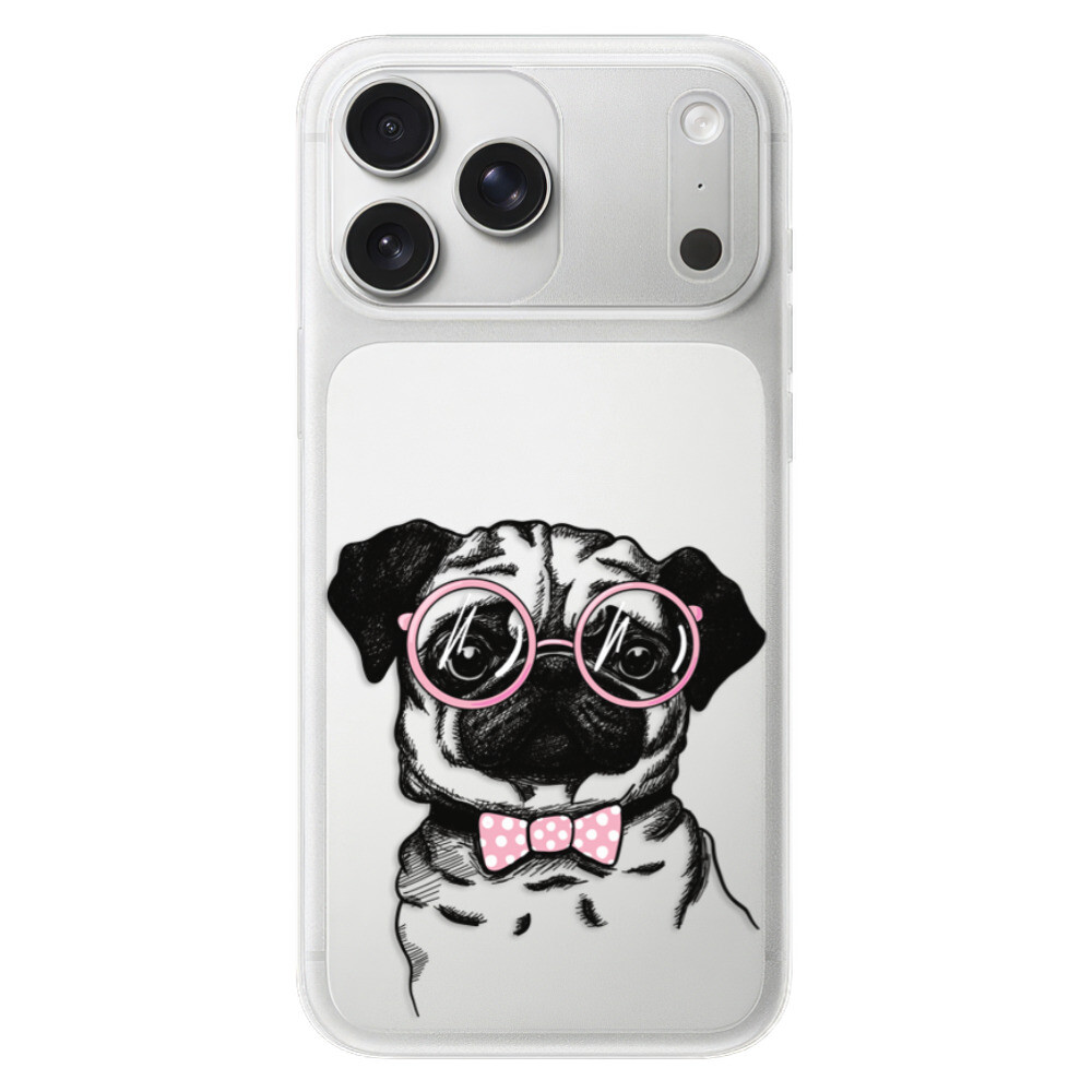 Odolné silikónové puzdro iSaprio - The Pug - iPhone 17 Pro Max