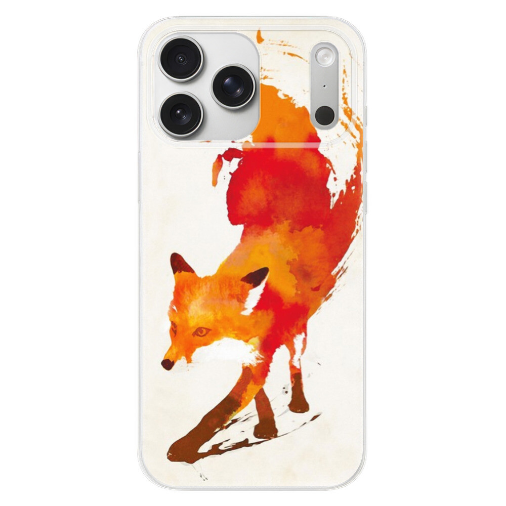 Odolné silikónové puzdro iSaprio - Fast Fox - iPhone 17 Pro Max