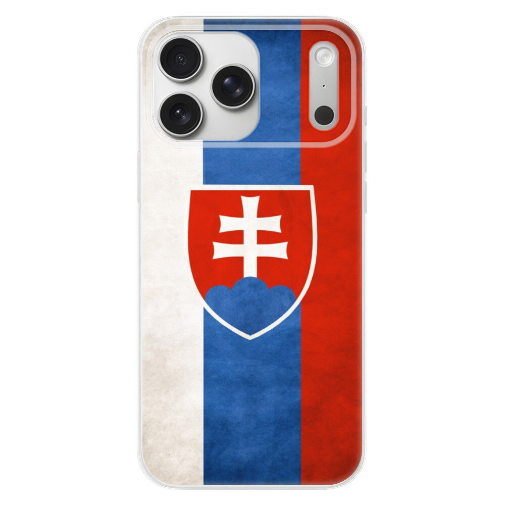 Odolné silikónové puzdro iSaprio - Slovakia Flag - iPhone 17 Pro Max
