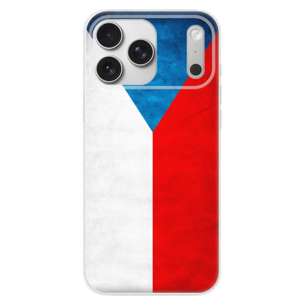 Odolné silikónové puzdro iSaprio - Czech Flag - iPhone 17 Pro Max