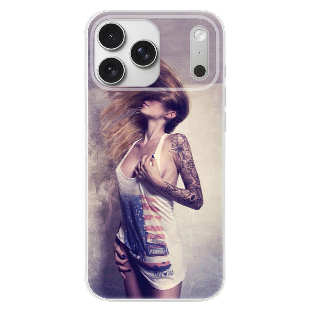 Odolné silikónové puzdro iSaprio - Girl 01 - iPhone 17 Pro Max