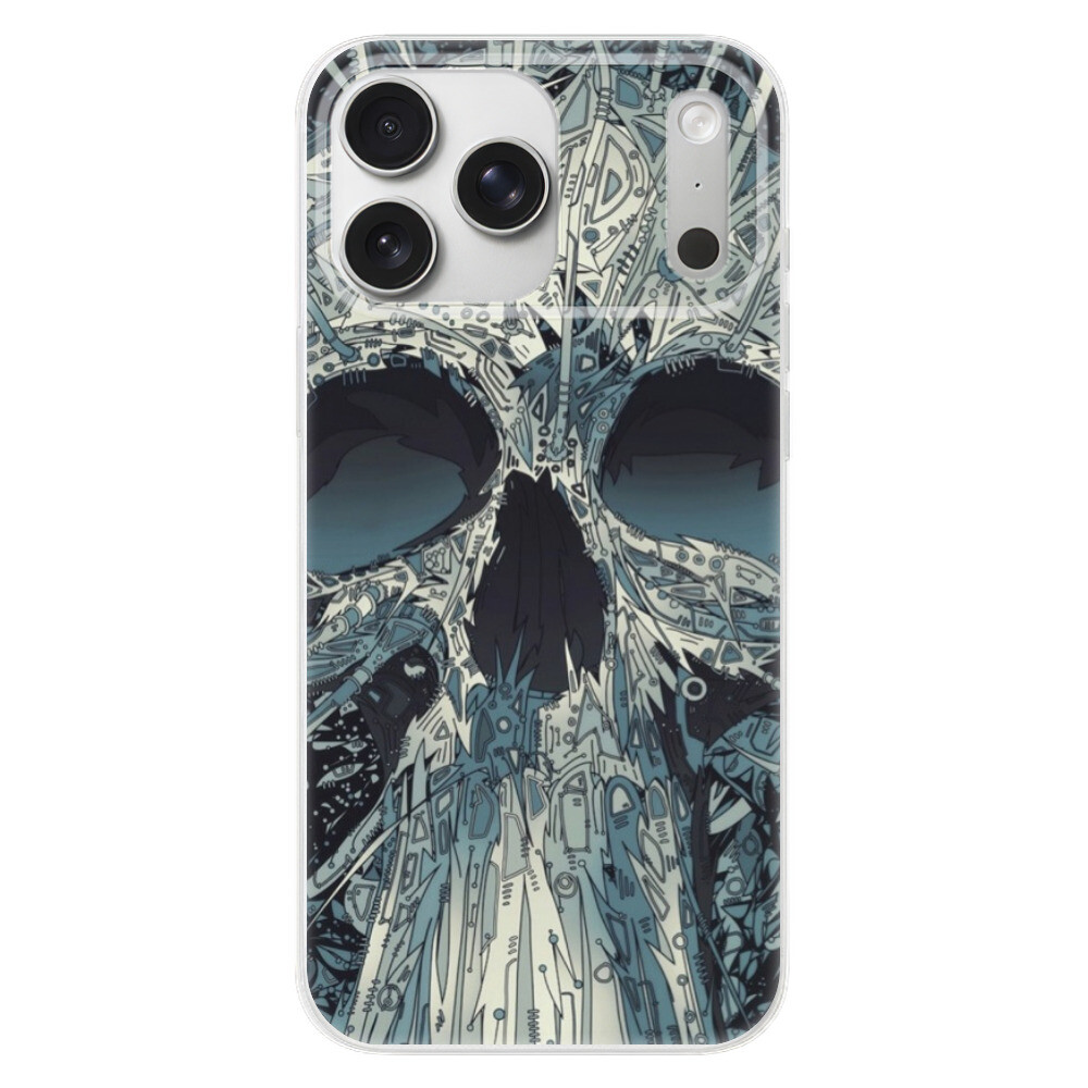 Odolné silikónové puzdro iSaprio - Abstract Skull - iPhone 17 Pro Max