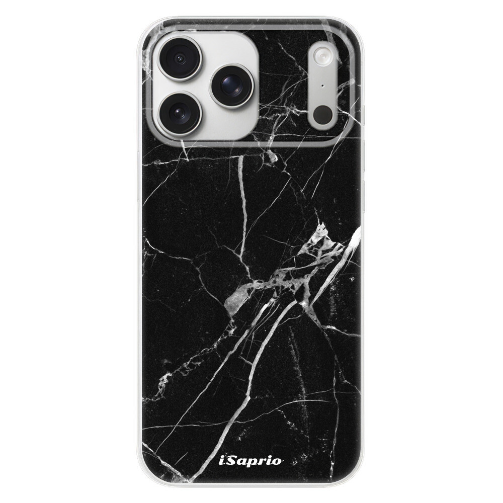 Odolné silikónové puzdro iSaprio - Black Marble 18 - iPhone 17 Pro Max