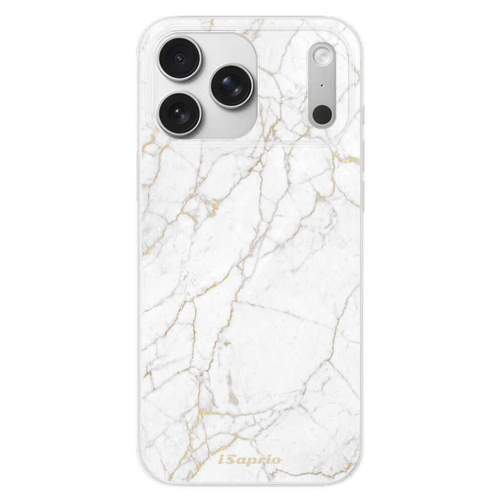 Odolné silikónové puzdro iSaprio - GoldMarble 13 - iPhone 17 Pro Max