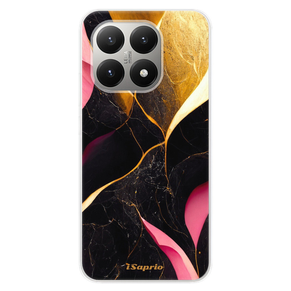 Odolné silikónové puzdro iSaprio - Gold Pink Marble - Xiaomi 15T