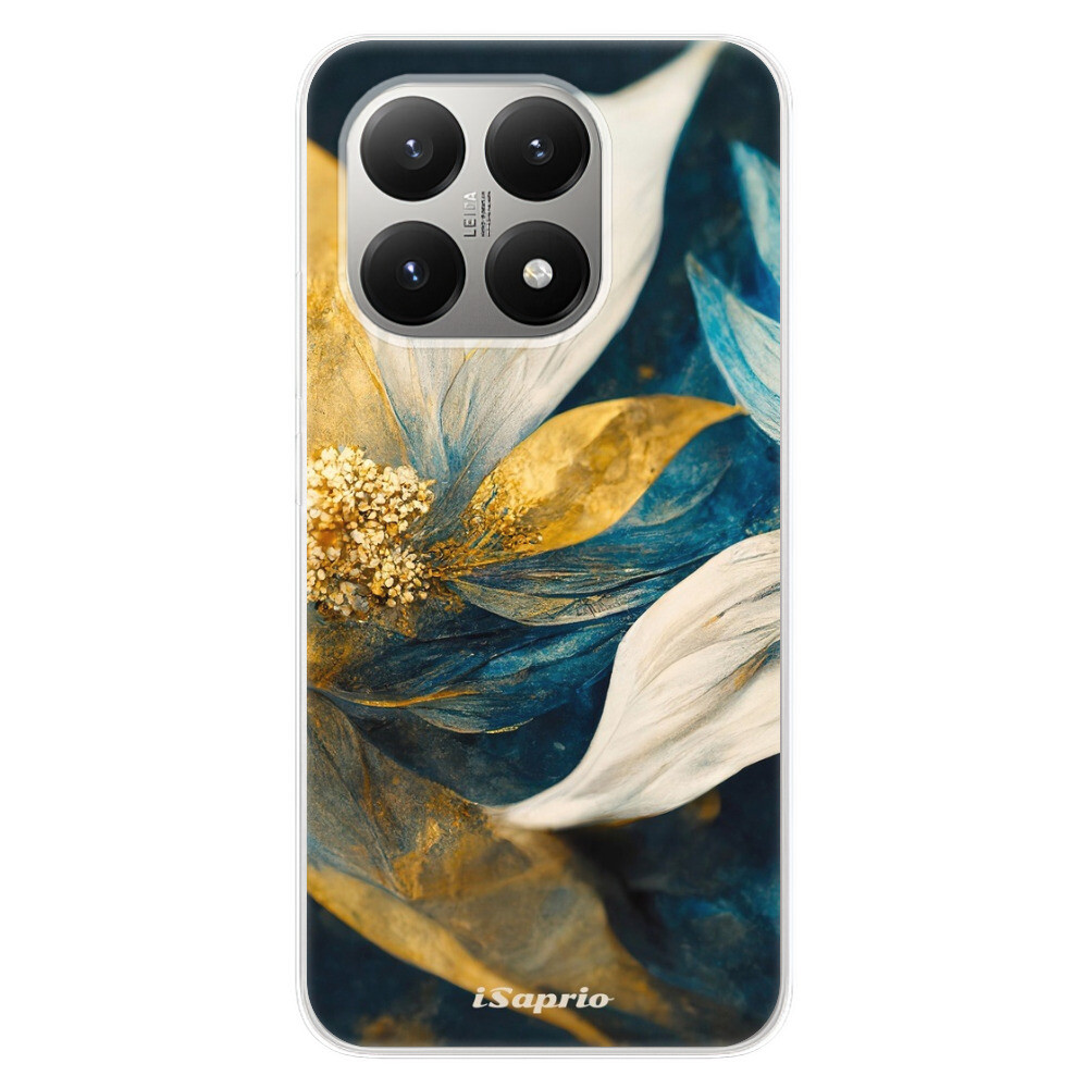 Odolné silikónové puzdro iSaprio - Gold Petals - Xiaomi 15T