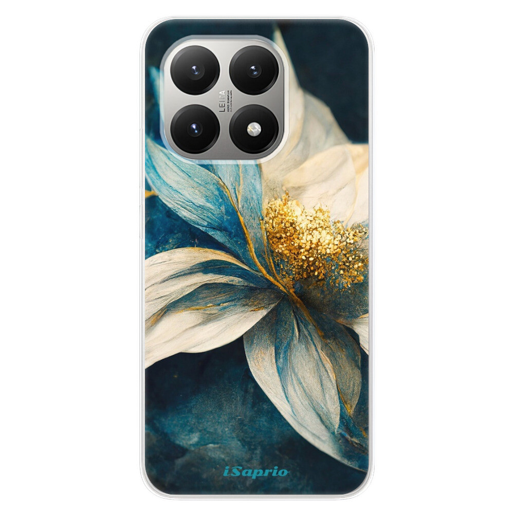 Odolné silikónové puzdro iSaprio - Blue Petals - Xiaomi 15T