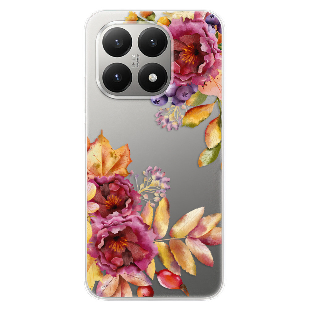 Odolné silikónové puzdro iSaprio - Fall Flowers - Xiaomi 15T