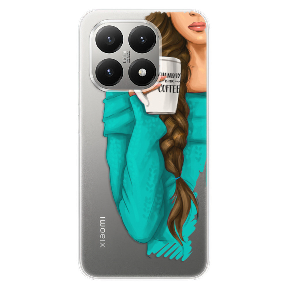 Odolné silikónové puzdro iSaprio - My Coffe and Brunette Girl - Xiaomi 15T