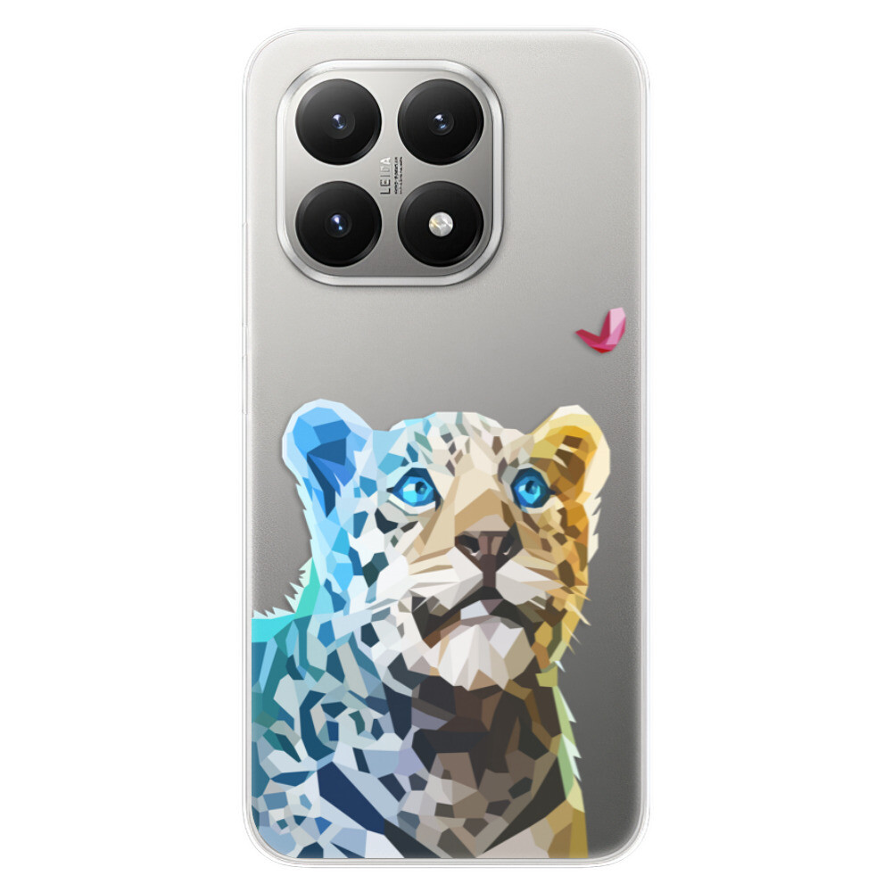 Odolné silikónové puzdro iSaprio - Leopard With Butterfly - Xiaomi 15T