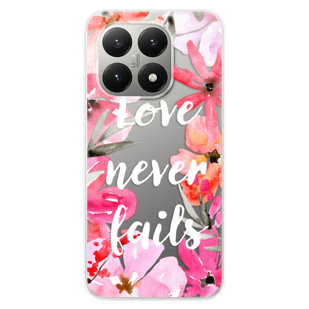 Odolné silikónové puzdro iSaprio - Love Never Fails - Xiaomi 15T