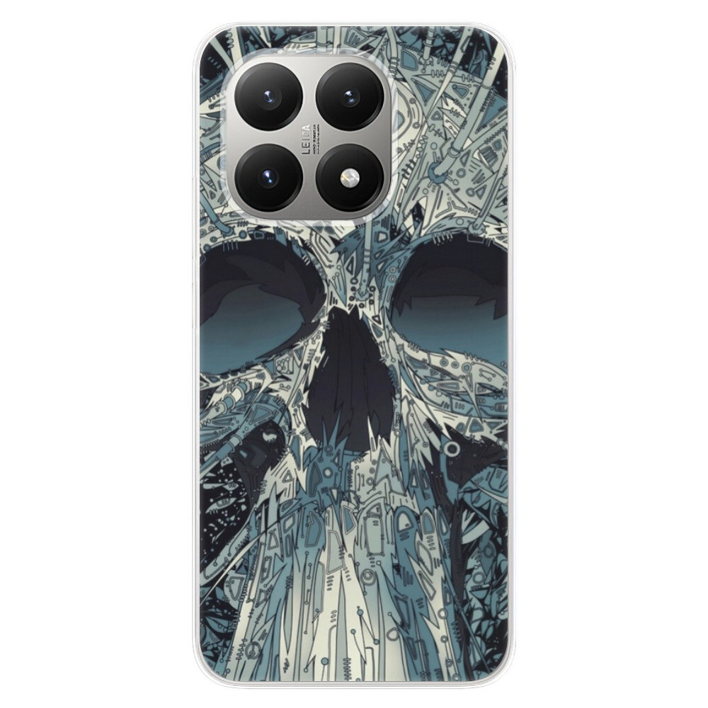 Odolné silikónové puzdro iSaprio - Abstract Skull - Xiaomi 15T