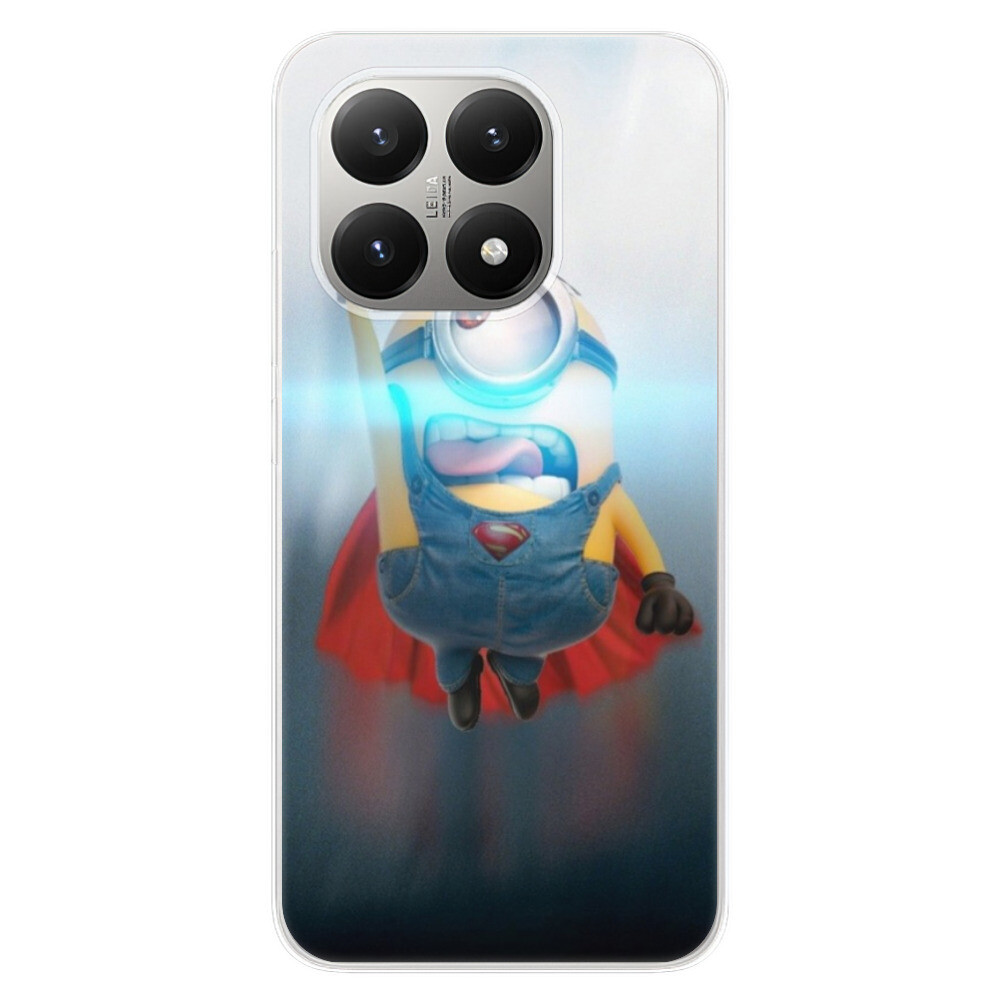 Odolné silikónové puzdro iSaprio - Mimons Superman 02 - Xiaomi 15T