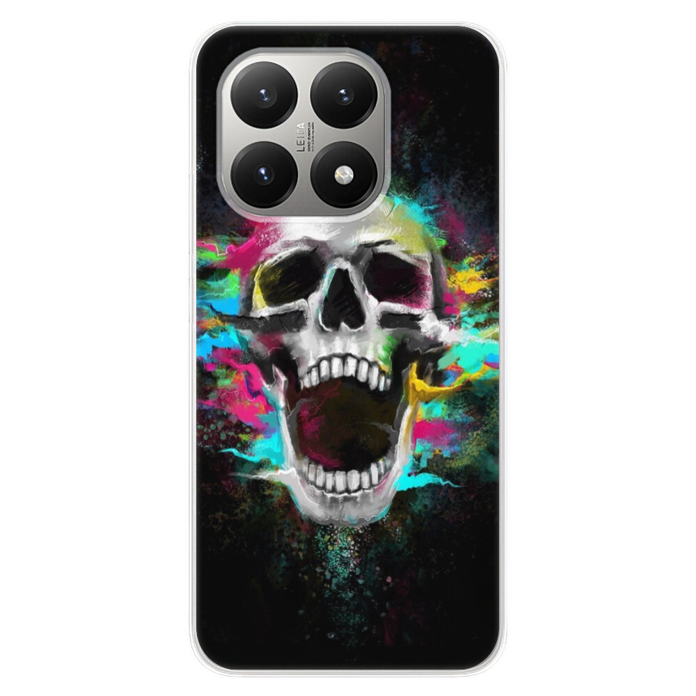 Odolné silikónové puzdro iSaprio - Skull in Colors - Xiaomi 15T
