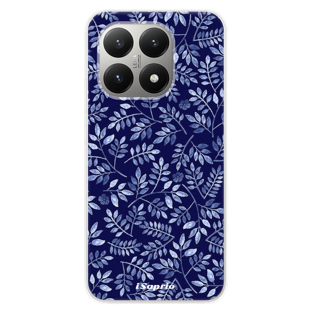 Odolné silikónové puzdro iSaprio - Blue Leaves 05 - Xiaomi 15T