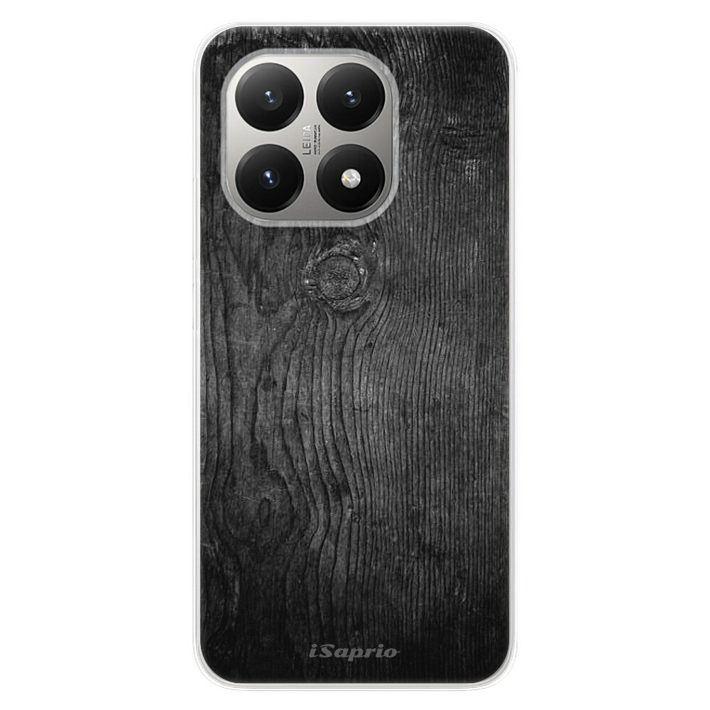 Odolné silikónové puzdro iSaprio - Black Wood 13 - Xiaomi 15T