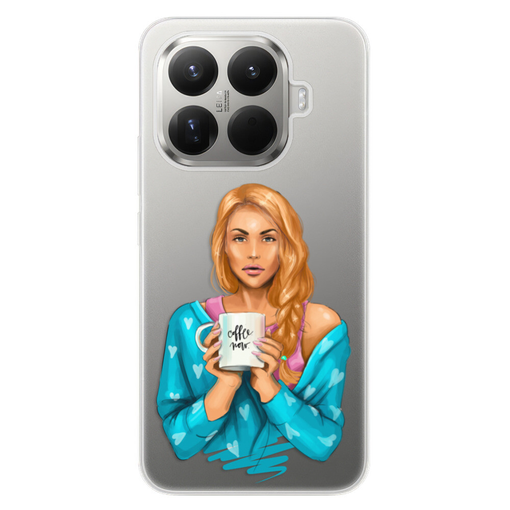 Odolné silikónové puzdro iSaprio - Coffe Now - Redhead - Xiaomi 15T Pro