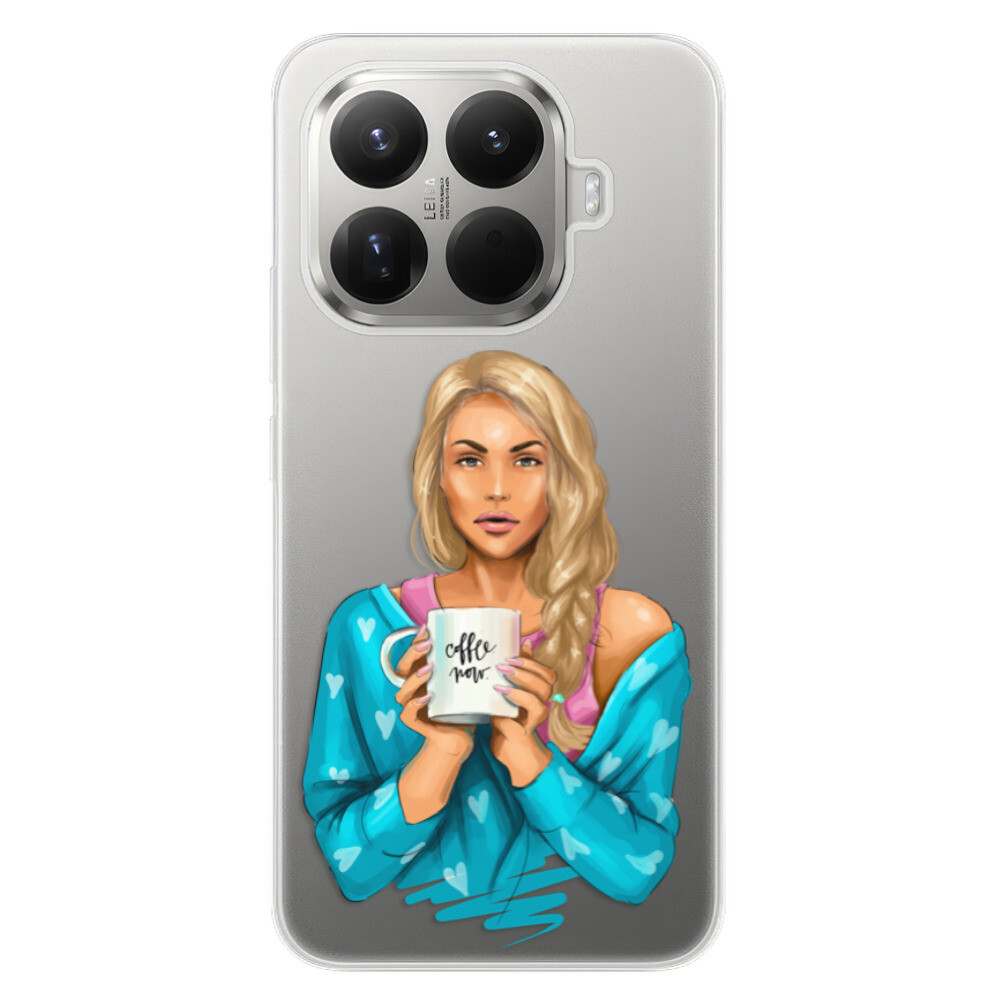 Odolné silikónové puzdro iSaprio - Coffe Now - Blond - Xiaomi 15T Pro