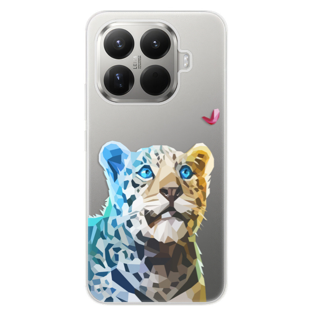 Odolné silikónové puzdro iSaprio - Leopard With Butterfly - Xiaomi 15T Pro