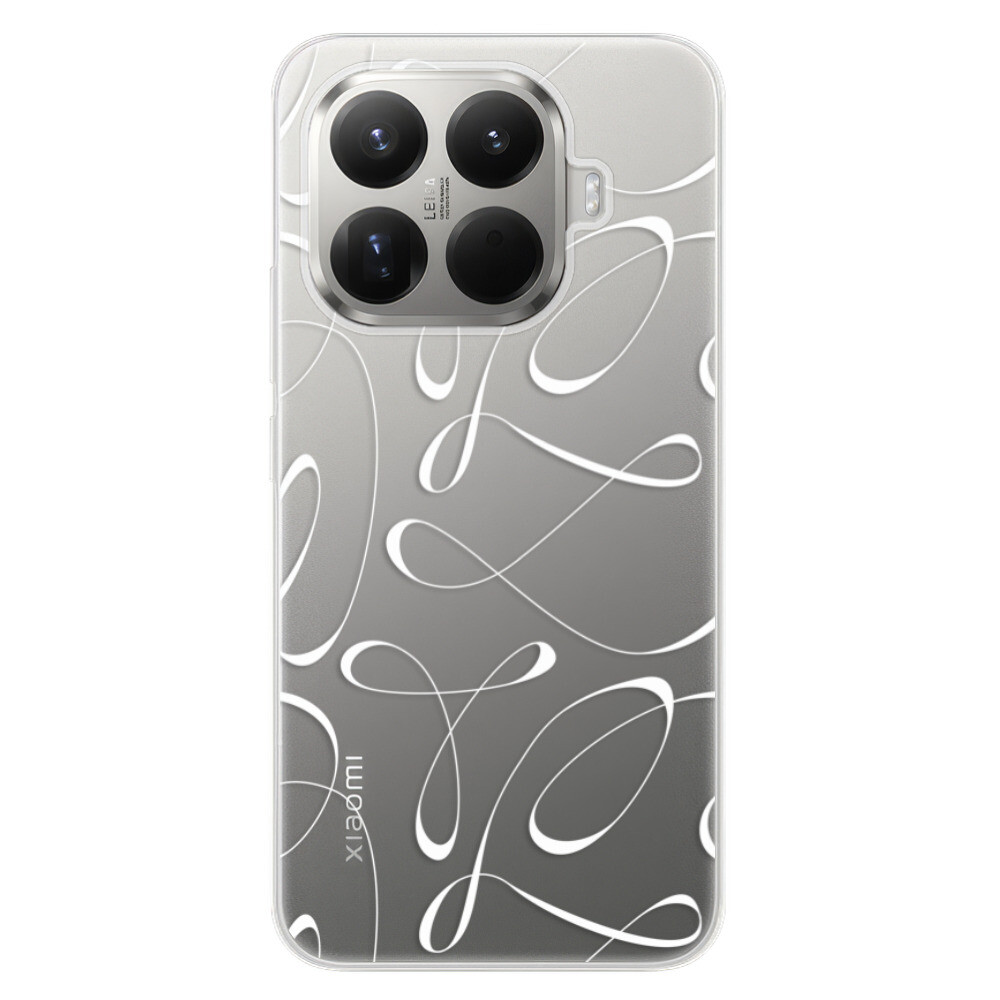 Odolné silikónové puzdro iSaprio - Fancy - white - Xiaomi 15T Pro