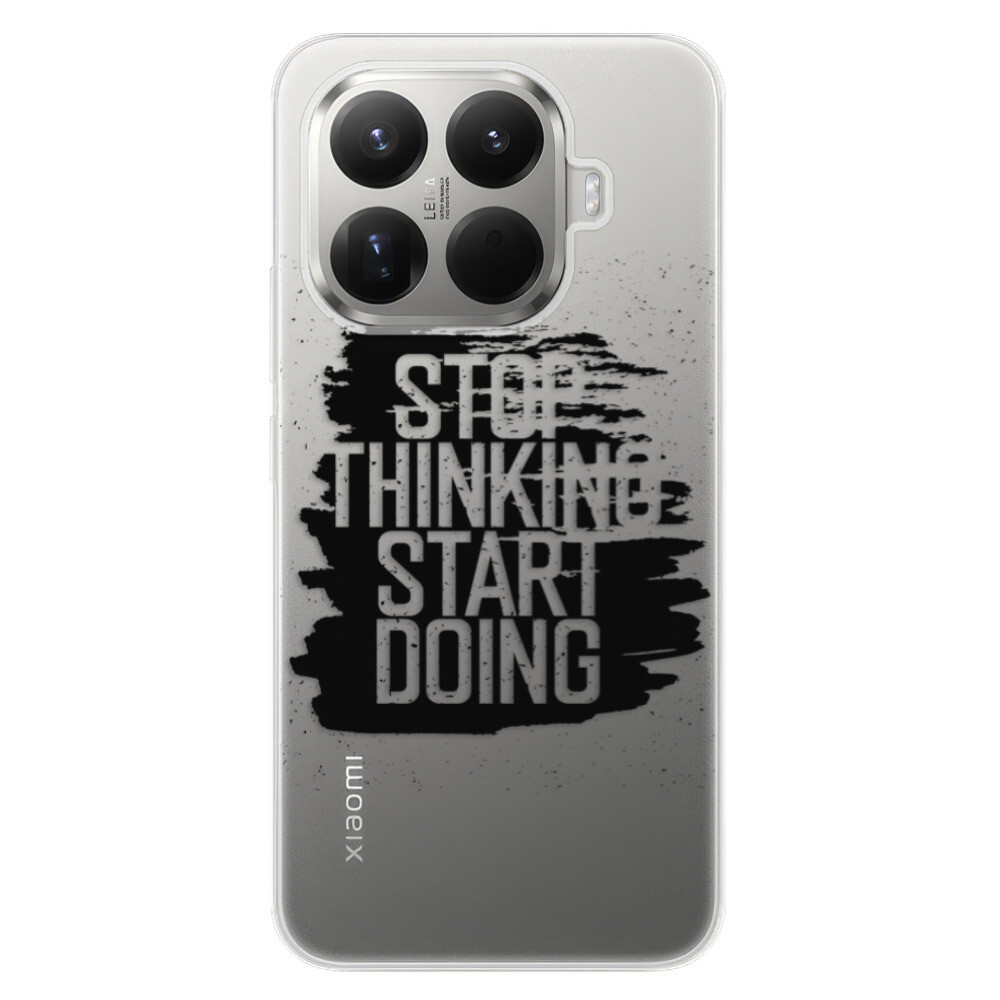 Odolné silikónové puzdro iSaprio - Start Doing - black - Xiaomi 15T Pro