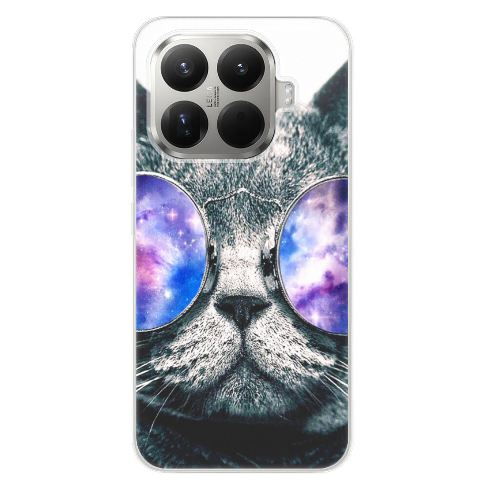 Odolné silikónové puzdro iSaprio - Galaxy Cat - Xiaomi 15T Pro