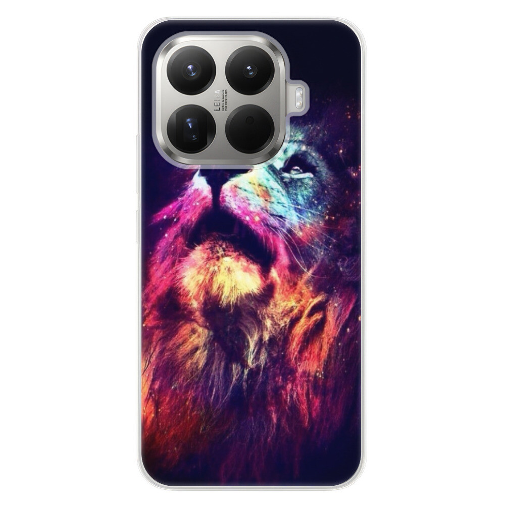 Odolné silikónové puzdro iSaprio - Lion in Colors - Xiaomi 15T Pro