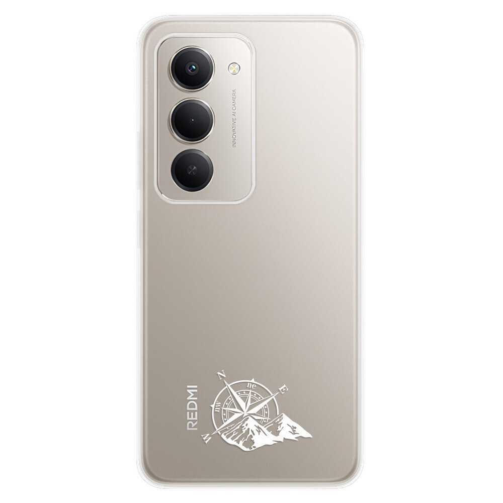 Odolné silikónové puzdro iSaprio - čiré - Explore - Xiaomi Redmi 15