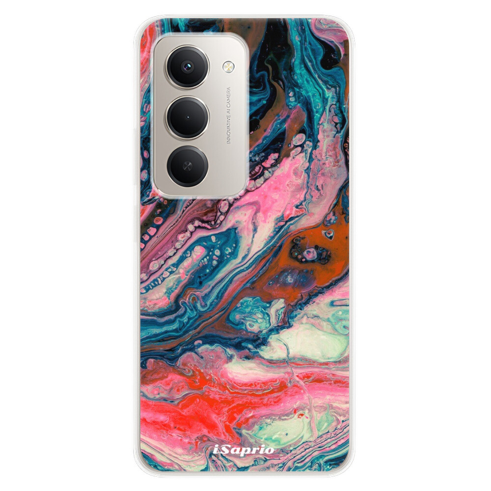 Odolné silikónové puzdro iSaprio - Abstract Paint 01 - Xiaomi Redmi 15